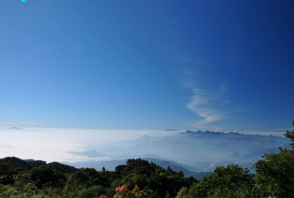 Breathtaking view from a national park.