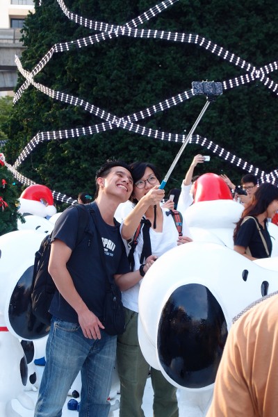 Enjoying the props