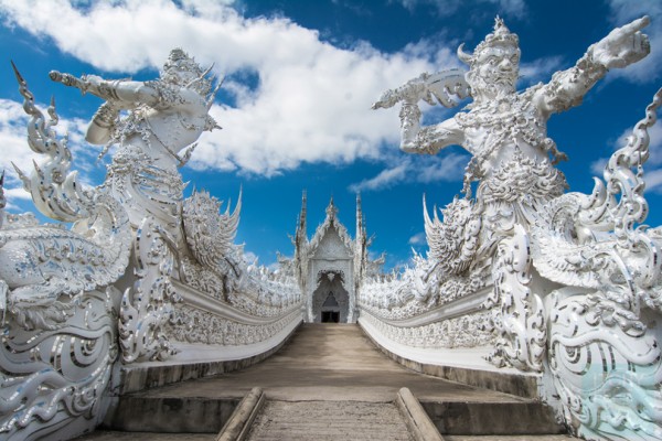 Rongkhun Temple in Chiang Rai