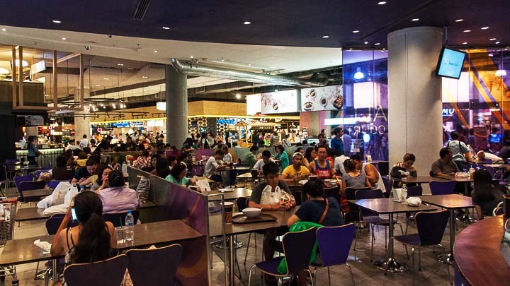 Food court at Siam Paragon