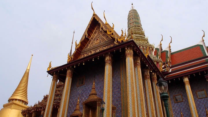 The Grand Palace is more strict regarding modest clothes