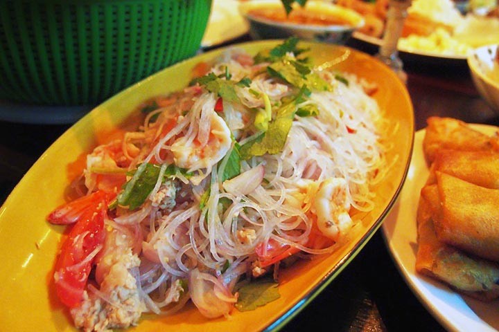Homemade Yum Woonsen is healthy and good for diet
