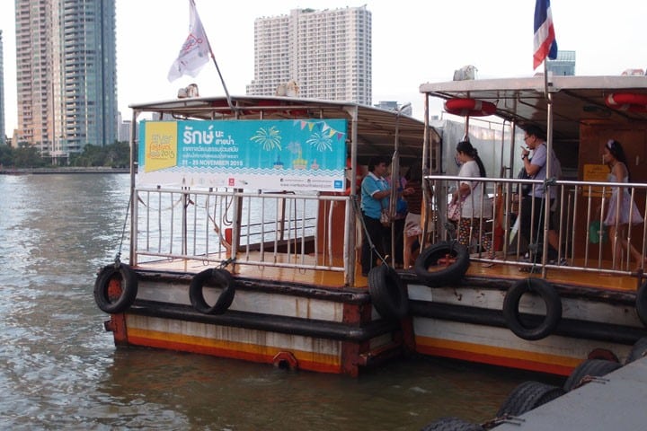 River Festival Shuttle boat at Asiatique