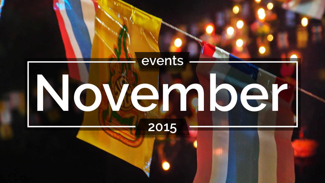 Bangkok events november 2015