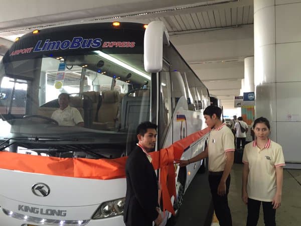 LimoBus at Don Muang Airport